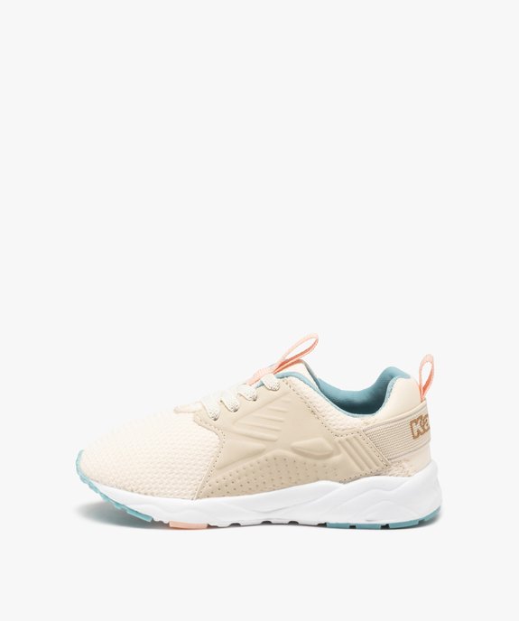Baskets fille en mesh à lacets élastiques - Kappa San Puerto vue3 - KAPPA - GEMO