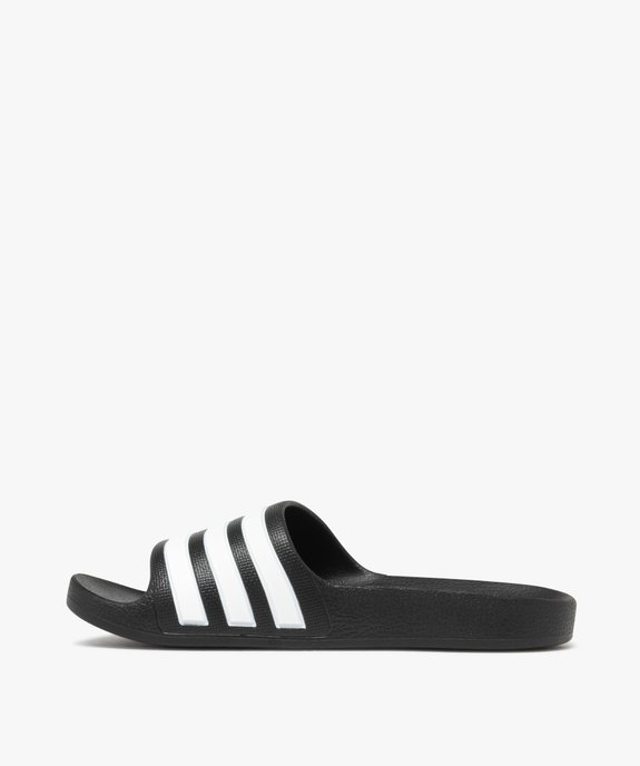 Mules de piscine garçon à bandeau rayé Adilette Aqua - Adidas vue3 - ADIDAS - GEMO