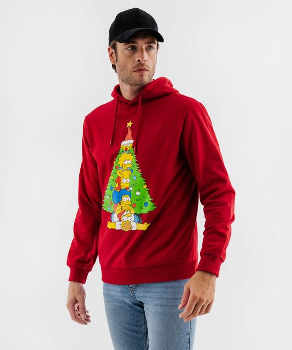 Sweat de Noël imprimé homme - Les Simpson - SIMPSONS Sweat de Noël imprimé homme - Les Simpson vue1 - SIMPSONS - GEMO