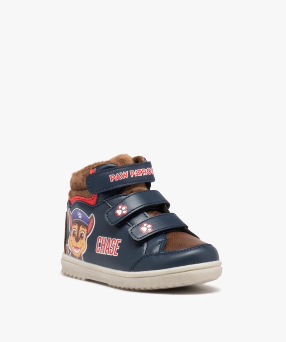 Boots garçon fourrées avec triple scratch - Pat'Patrouille vue2 - PAT PATROUILLE - GEMO