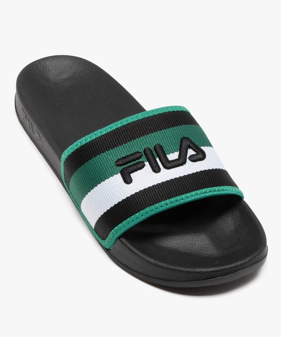 Mules de piscine homme à bandeau tissé - Fila vue5 - FILA - GEMO