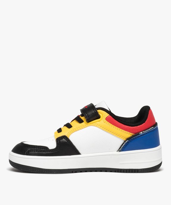 Baskets garçon multicolores à scratch – Champion Rebound vue3 - CHAMPION USA - GEMO
