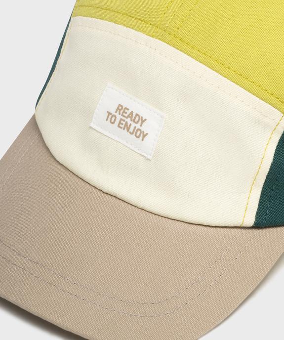 Casquette multicolore esprit randonnée garçon vue2 - GEMO 4G GARCON - GEMO