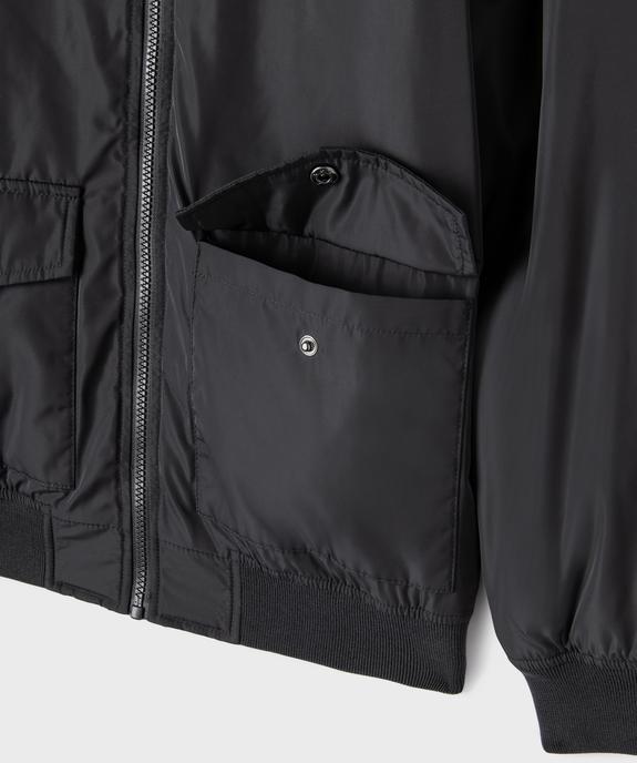 Blouson bomber en matière déperlante garçon vue2 - GEMO (JUNIOR) - GEMO
