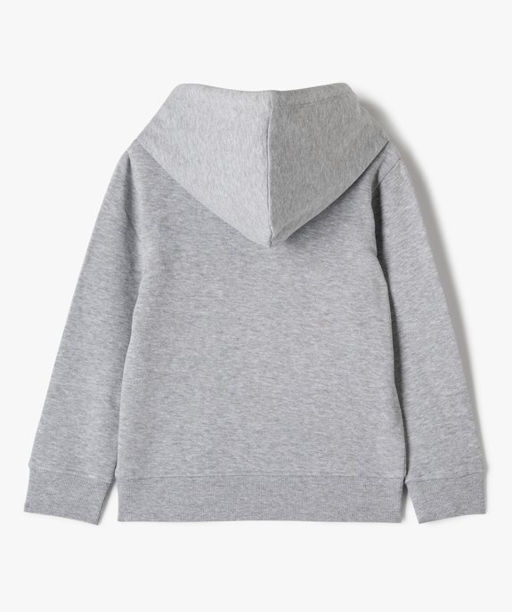 Sweat à capuche esprit streetwear garçon vue3 - GEMO (ENFANT) - GEMO