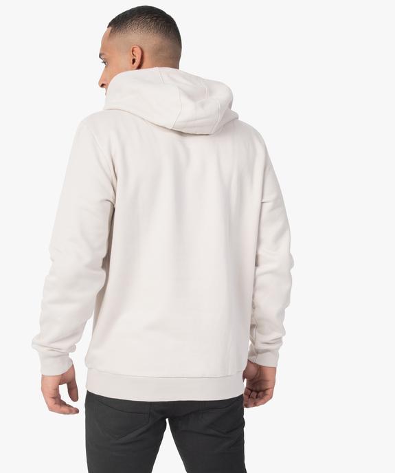 Sweat homme à capuche avec motif – Nirvana vue3 - NIRVANA - GEMO