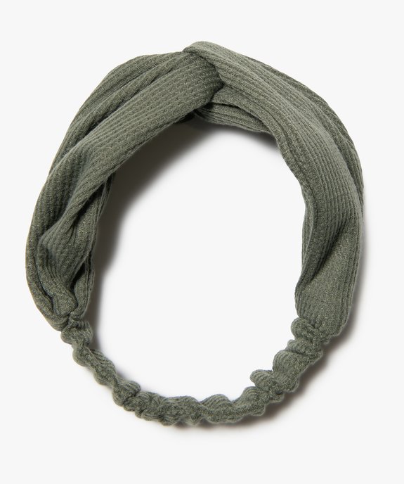 Bandeau pour cheveux femme en nid d'abeille uni vue1 - GEMO (ACCESS) - GEMO