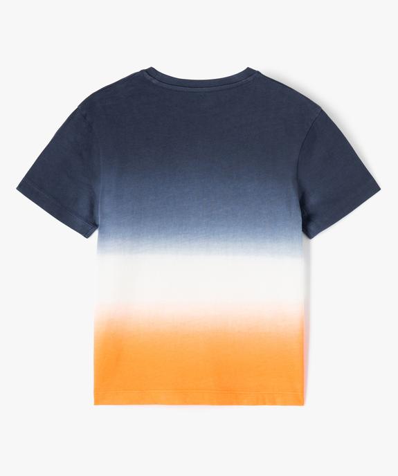 Tee-shirt à effet dégradé garçon vue3 - GEMO (ENFANT) - GEMO