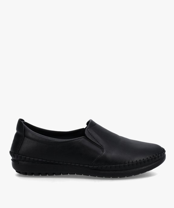 Mocassins femme confort unis souples et légers vue1 - GEMO (CONFORT) - GEMO