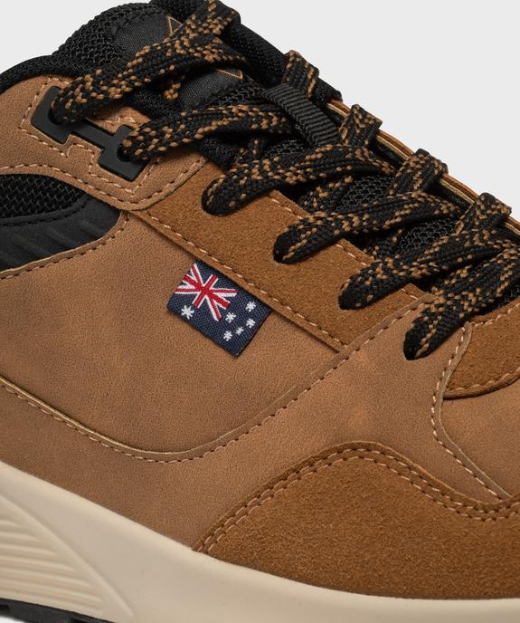 Baskets basses à bulle d'air au talon homme - Roadsign vue6 - ROADSIGN D - GEMO
