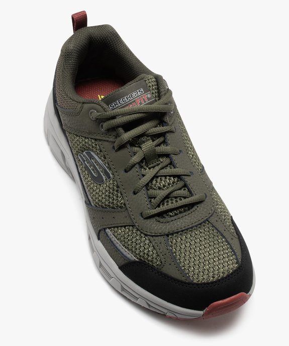 Baskets homme outdoor en mesh et à lacets - Skechers vue5 - SKECHERS - GEMO