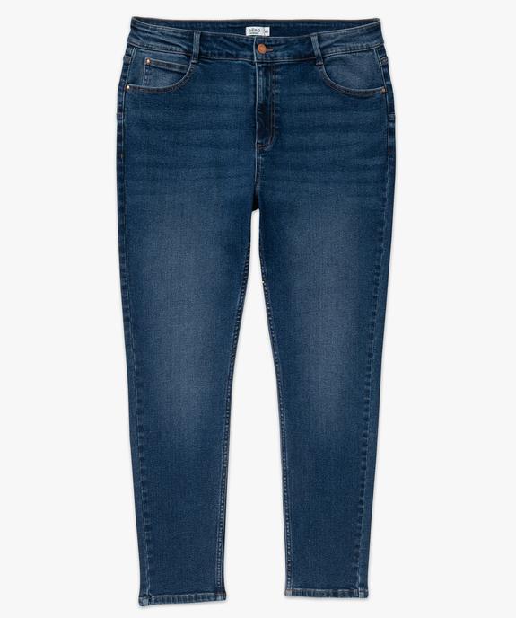 Jean slim stretch taille normale femme grande taille vue4 - GEMO 4G GT - GEMO