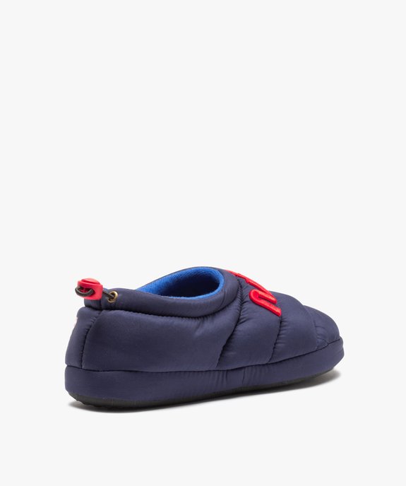 Chaussons garçon matelassés et brodés – Nasa vue4 - NASA - GEMO