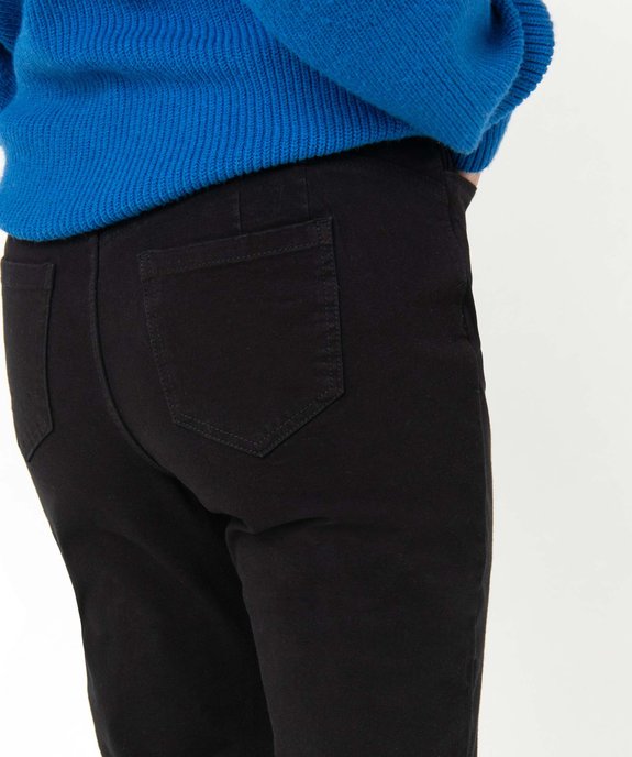 Pantalon femme coupe Skinny taille haute effet push-up vue2 - GEMO 4G FEMME - GEMO