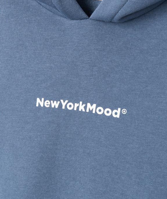 Sweat à capuche style streetwear garçon vue2 - PREMIER PRIX BY GEMO - GEMO