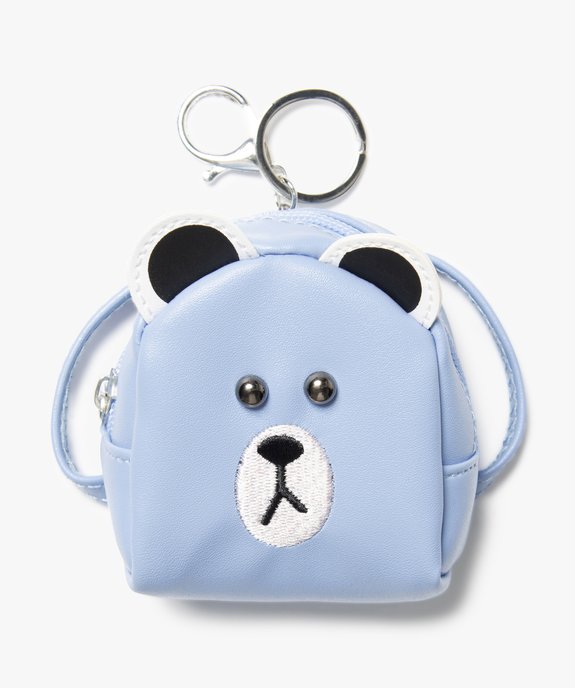 Porte-monnaie fille 2-en-1 motif ours vue1 - GEMO (ENFANT) - GEMO