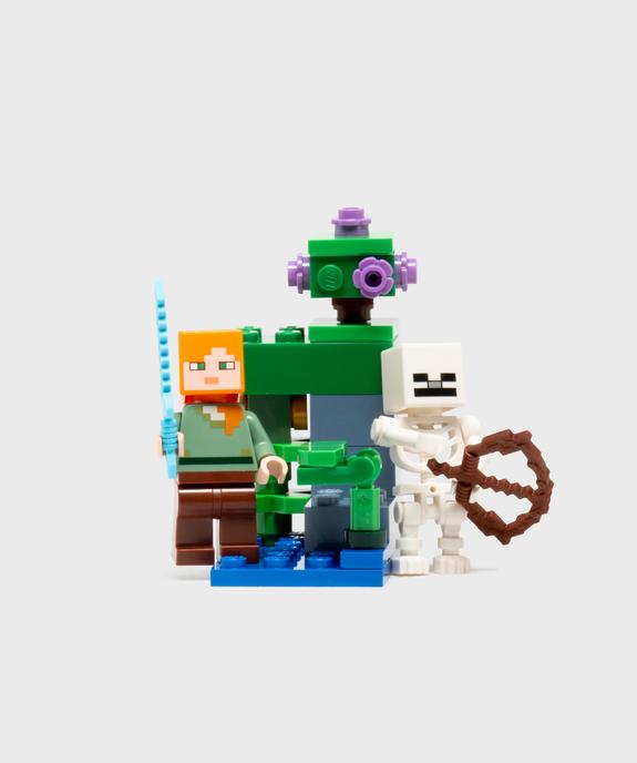 LEGO Minecraft Combat dans la caverne luxuriante Jouet pour enfant - LEGO LEGO Minecraft Combat dans la caverne luxuriante Jouet pour enfant vue1 - LEGO - GEMO