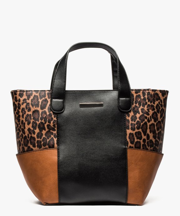 Sac à main à bandoulière et motif vue1 - GEMO (ACCESS) - GEMO