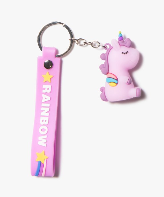 Porte-clé enfant avec dragonne et licorne vue1 - GEMO (ACCESS) - GEMO