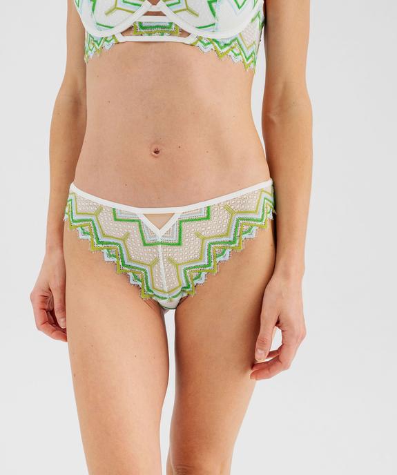 String en dentelle avec brides élastique femme vue1 - GEMO(HOMWR FEM) - GEMO