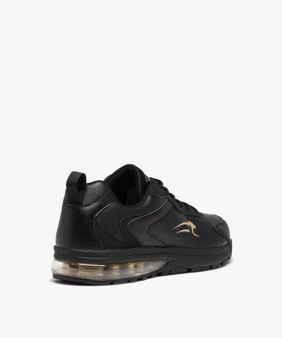 Baskets homme unies à semelle bulle d’air - Airness vue5 - AIRNESS - GEMO