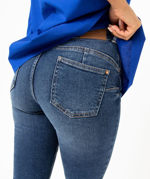 Jean slim push up femme vue2 - GEMO 4G FEMME - GEMO
