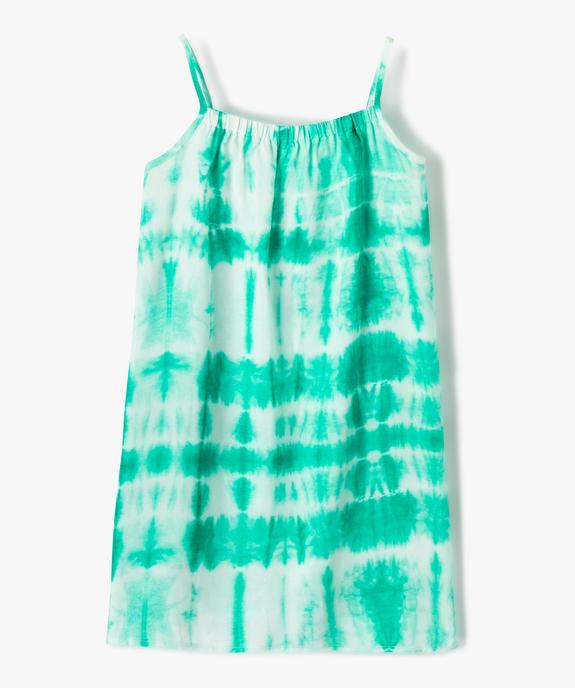 Robe fille à fines bretelles et imprimé tie-and-dye vue3 - GEMO (ENFANT) - GEMO