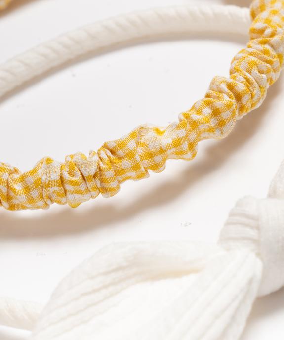 Serre-tête en tissu fantaisie fille (lot de 2) vue2 - GEMO (ACCESS) - GEMO