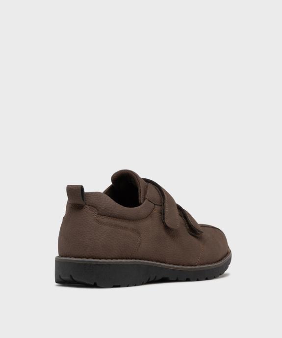 Chaussures confort fermeture scratch homme vue4 - G'FLEX - GEMO