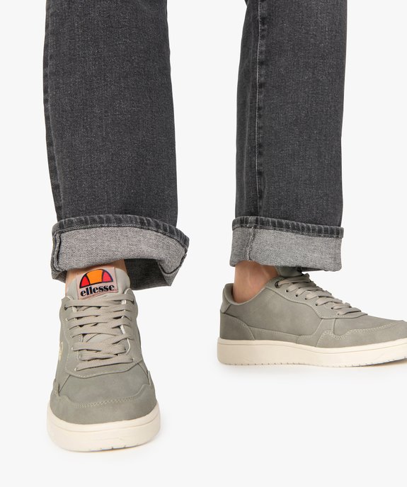 Baskets femme en suédine unie - Ellesse vue1 - ELLESSE - GEMO