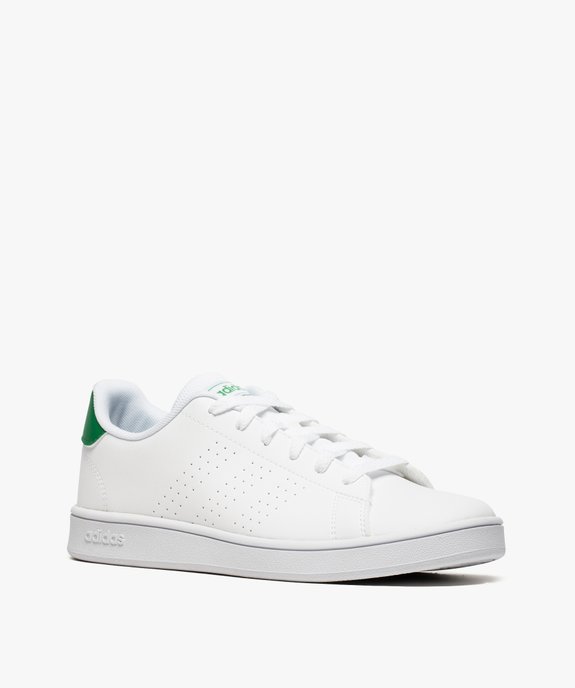 Baskets femme motifs perforés et lacets – Adidas Advantage K vue2 - ADIDAS - GEMO