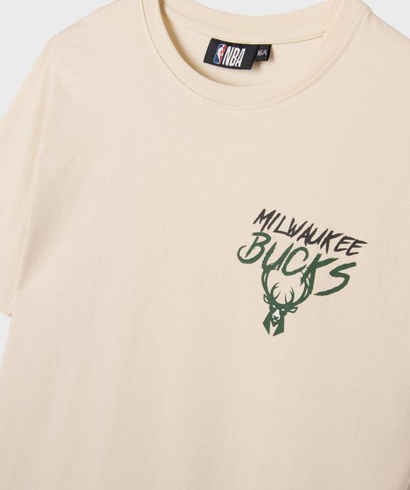 Tee-shirt manches courtes Milwaukee Bucks garçon - NBA vue3 - NBA - GEMO