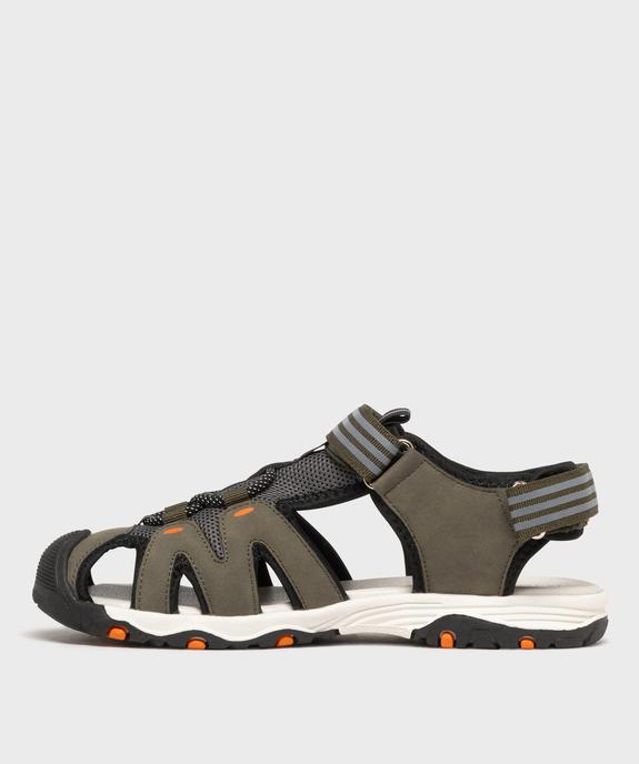 Sandales à bout fermé et dessus en mesh garçon - 5 MILES vue3 - 5 MILES - GEMO