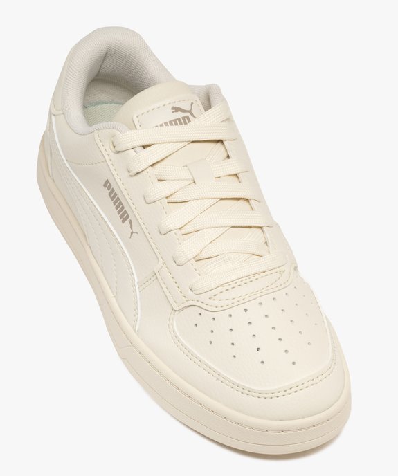 Baskets femme dessus en cuir uni style rétro Caven 2.0 - Puma vue5 - PUMA - GEMO