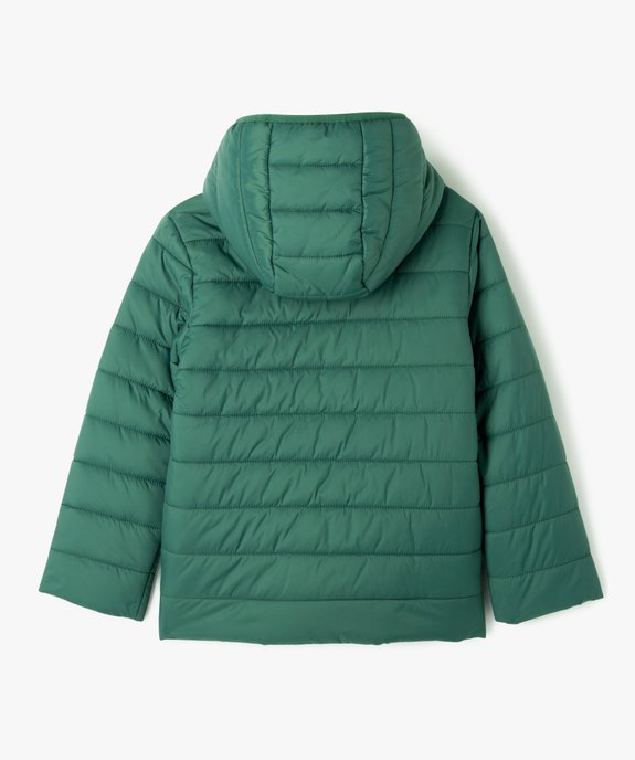 Blouson matelassé à capuche garçon vue4 - 1E PRIX BY GEMO - GEMO