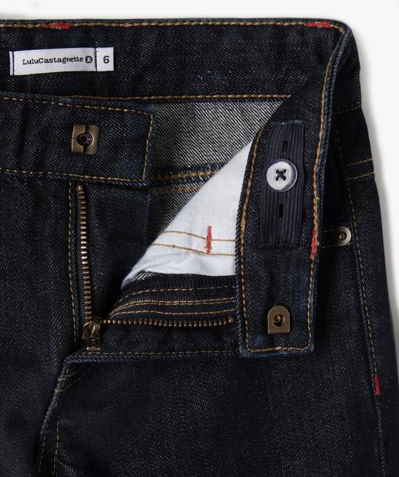 Jean Regular avec ceinture ajustable garçon - LuluCastagnette vue2 - LULU CASTAGNETTE GEMO FOR GOOD - GEMO