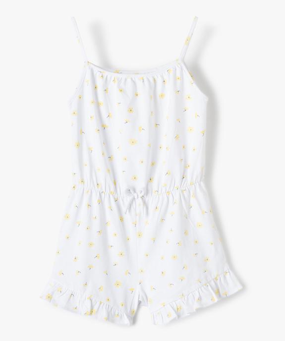 Combishort fille à fines bretelles et motif iridescent vue1 - GEMO (ENFANT) - GEMO