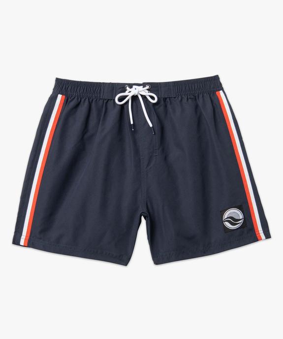 Short de bain homme look sportswear vue4 - GEMO (PLAGE) - GEMO
