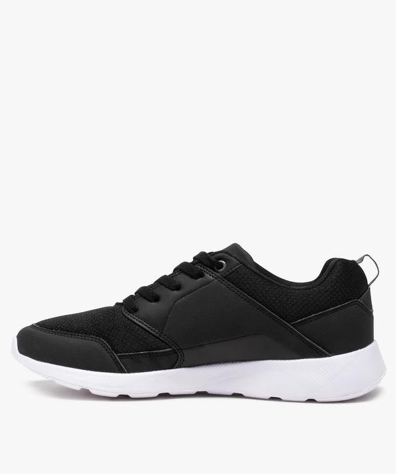 Baskets homme jogger dessus multi-matière - Kappa vue3 - KAPPA - GEMO