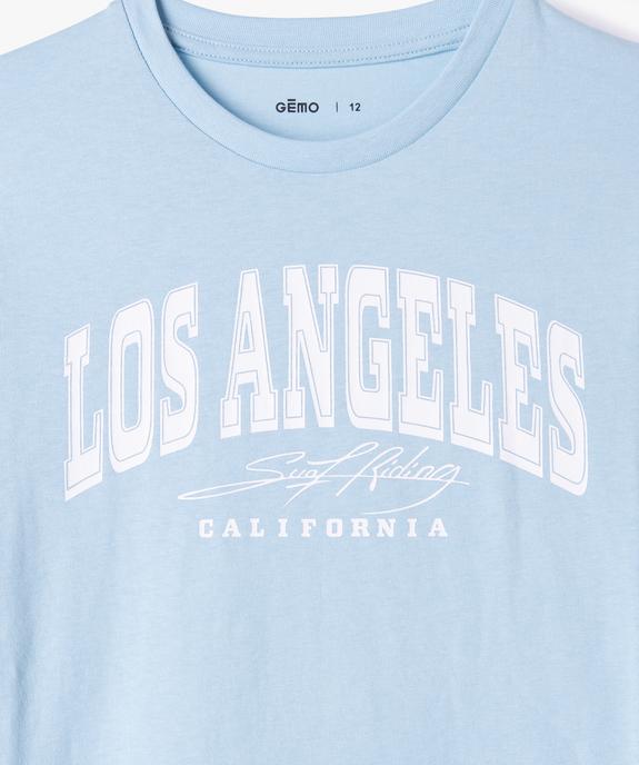 Tee-shirt imprimé estival garçon vue2 - GEMO 4G GARCON - GEMO