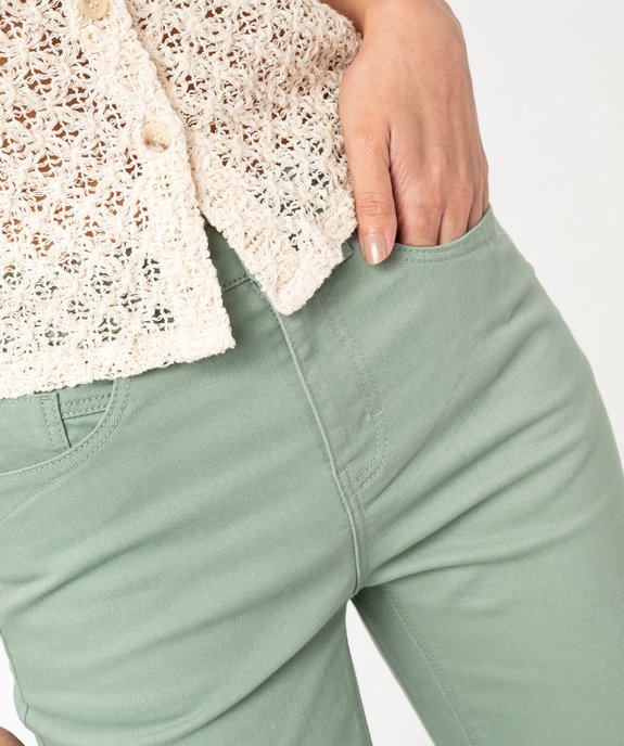 Pantalon coupe Regular taille normale femme vue2 - GEMO 4G FEMME - GEMO