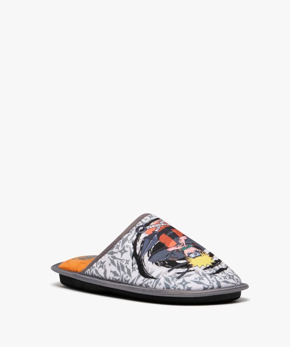 Chaussons garçon mules en velours ras - Naruto  vue2 - NARUTO - GEMO