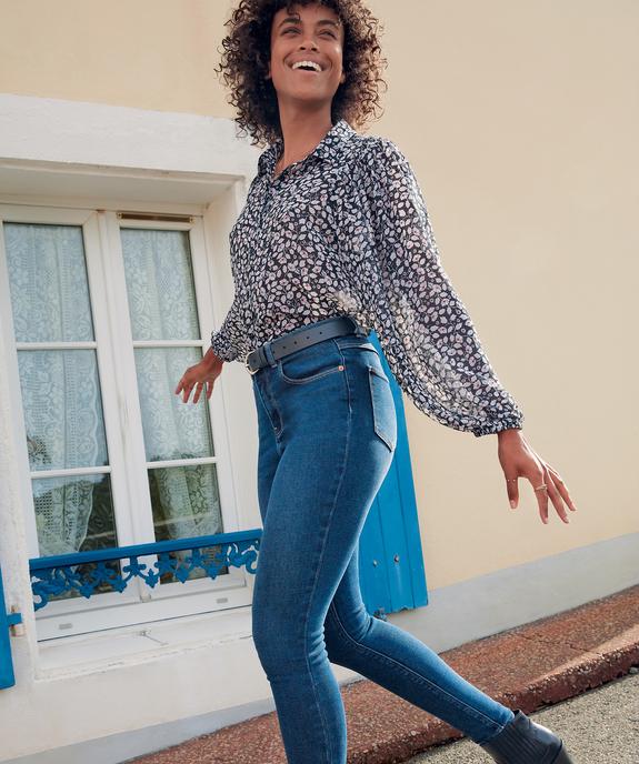 Chemise femme en voile à motif fleuri  vue6 - GEMO(FEMME PAP) - GEMO