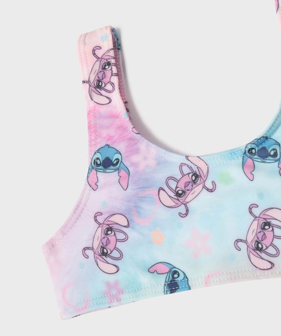 Maillot de bain 2 pièces à motif Stitch fille - Disney vue2 - LILO & STITCH - GEMO