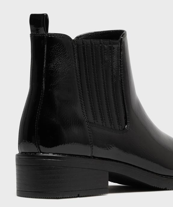 Boots Chelsea vernis femme - Valentina Baldano vue6 - VALENTINA BALDA - GEMO