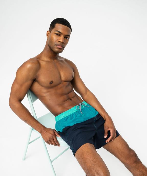 Short de bain multicolore homme vue1 - GEMO 4G HOMME - GEMO