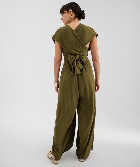 Combinaison pantalon multi-look en viscose femme vue5 - GEMO(FEMME PAP) - GEMO