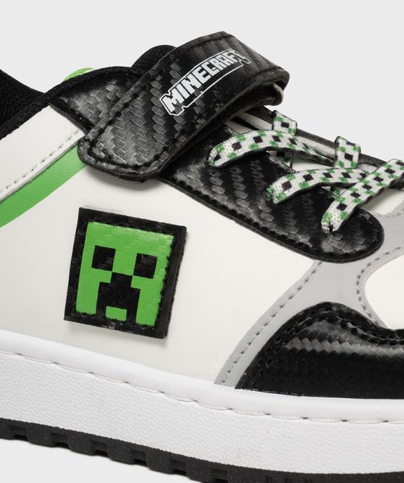 Baskets à scratch garçon - Minecraft vue6 - MINECRAFT - GEMO