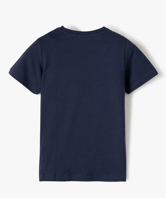 Tee-shirt garçon à manches courtes avec motif – Sonic vue3 - SONIC - GEMO