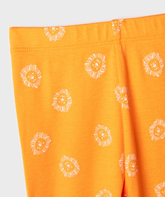 Pyjama 2 pièces en coton à motif lions bébé vue5 - GEMO 4G BEBE - GEMO